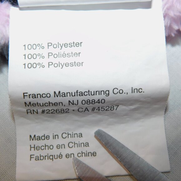 Sanrio Hello Kitty Red White Pink Bows Micro Fleece Plush Blanket 38" x 49" - Picture 4 of 8